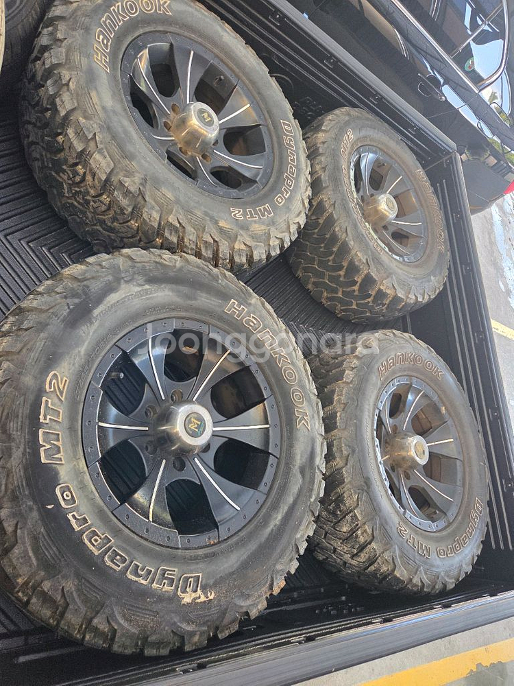 265 70 16 한국 mt2 휠타이어한대분판매--0