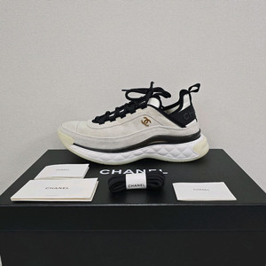 샤넬 믹스드파이버 스니커즈 42사이즈 270 275