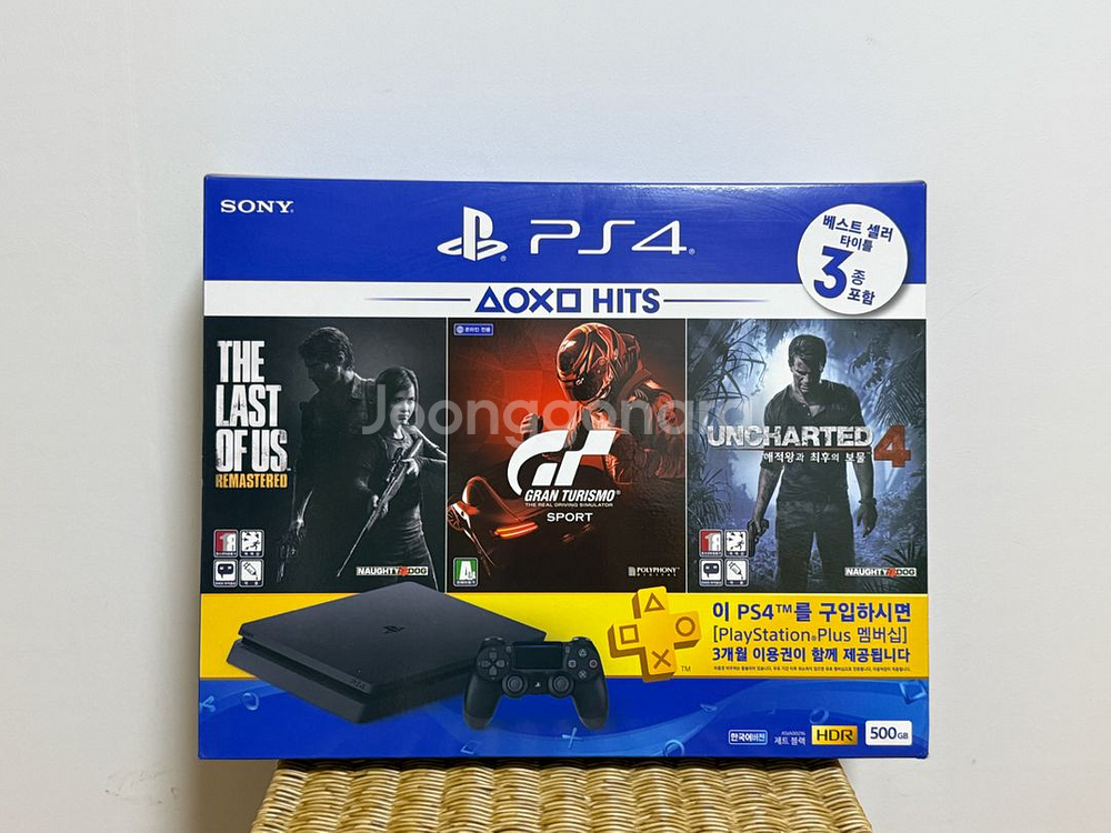 플레이스테이션4 본체 +게임 타이틀--6