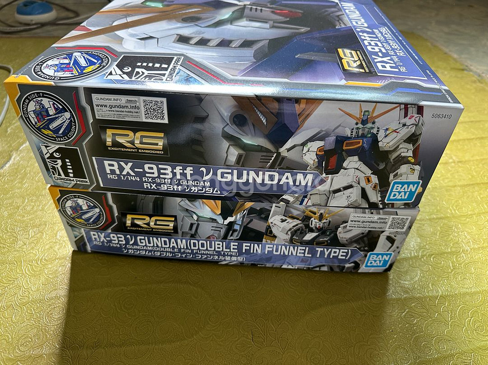RG뉴건담후쿠오카,더블핀판넬 2종 일괄--0