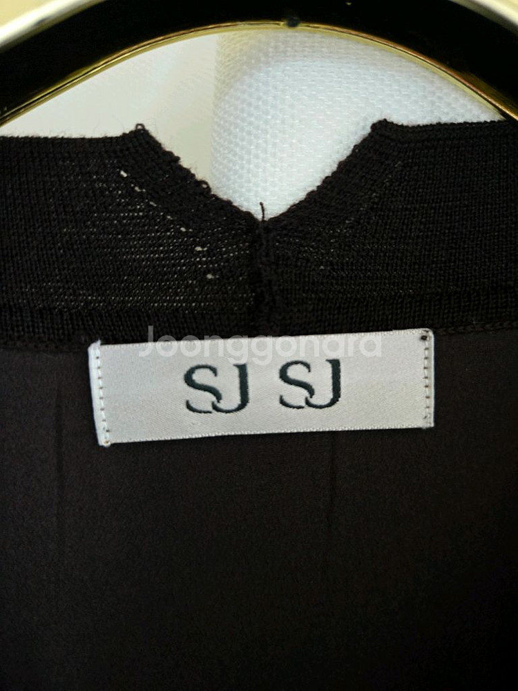 SJSJ 플리츠 니트 롱 원피스--6