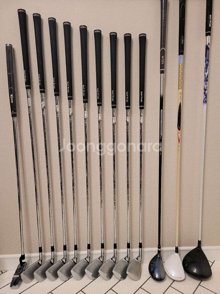 + 미즈노 + 남성용 골프채 풀세트--4