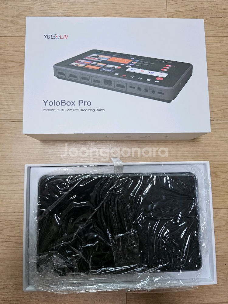 욜로박스 프로 휴대용 멀티 라이브 스트리밍 스튜디오--2