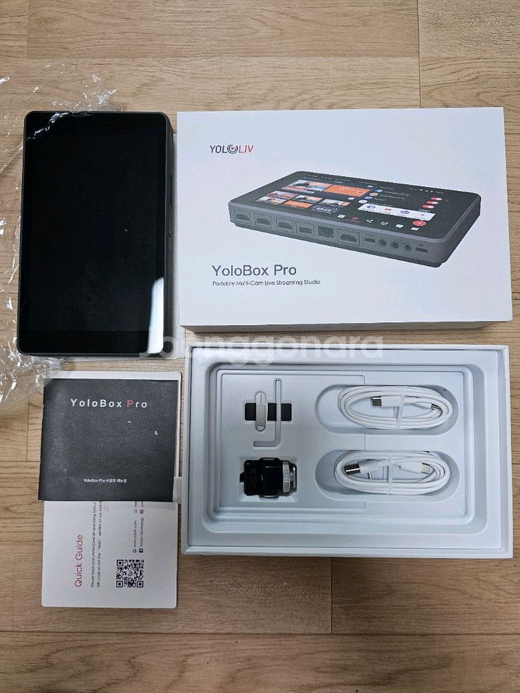 욜로박스 프로 휴대용 멀티 라이브 스트리밍 스튜디오--1