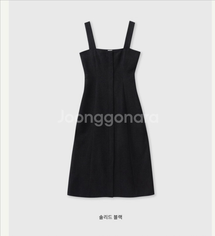 sie 시에 로나 베스트 드레스 블랙 s--2