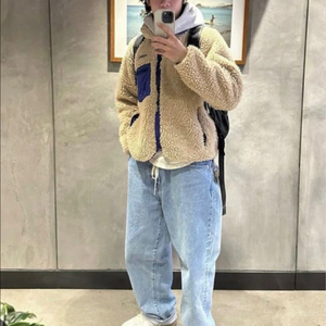 04s 파타고니아 딥파일 플리스(후리스) 자켓 오트밀