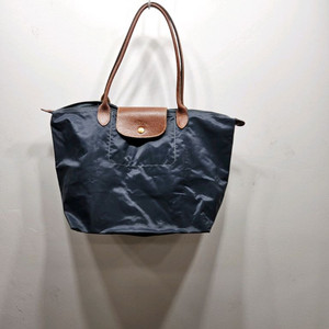 롱샴 르플리아쥬 네이비 토트백