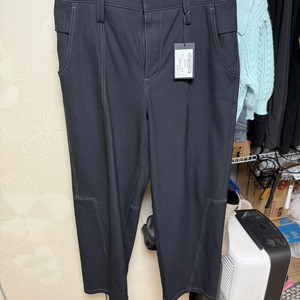 시스템옴므 스티치 라인 와이드 팬츠