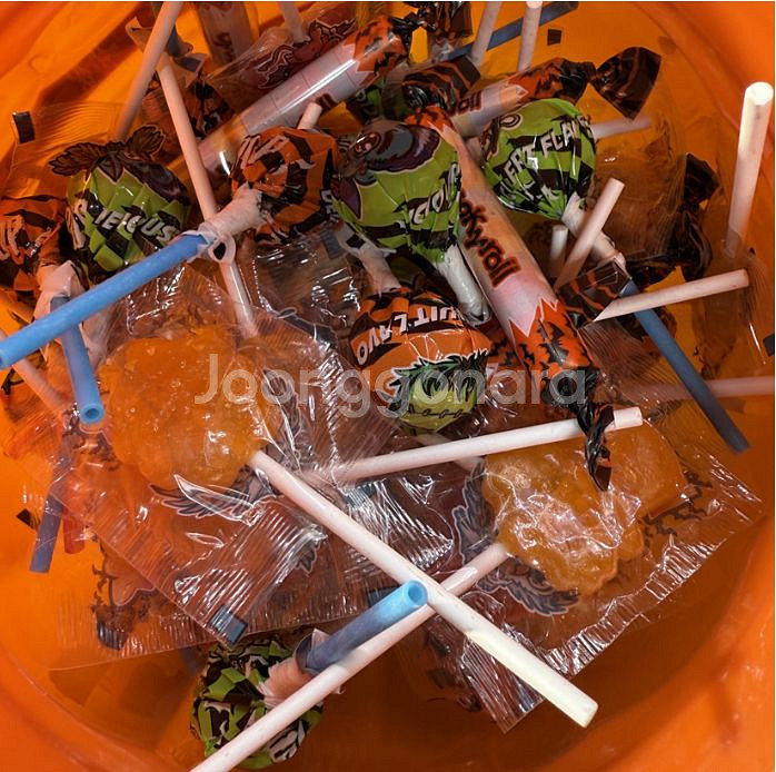 할로윈데이 호박 캔디통 1kg--4