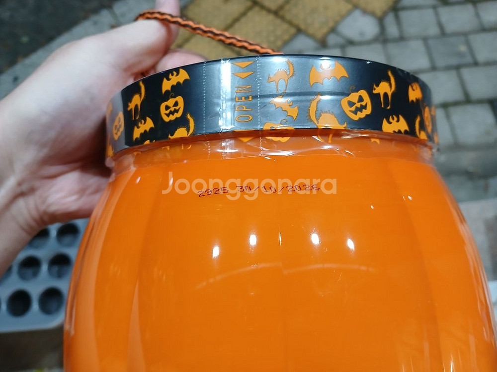 할로윈데이 호박 캔디통 1kg--3