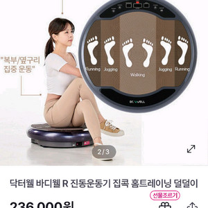 닥터웰 바디웰 R 진동 운동기