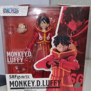 반다이 shf 미래섬 에그헤드 루피 미개봉