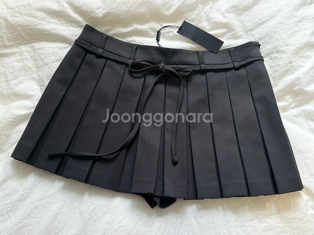 쓰리타임즈 치어리 스커트 그레이 M (새상품)--3