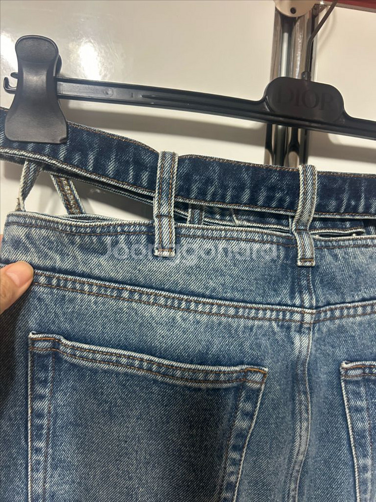 Y/Project Y 벨트 데님 맥시 스커트--3