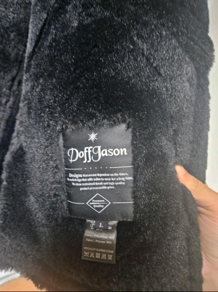 도프제이슨 무스탕 솔리드 무톤 자켓 L 이미지