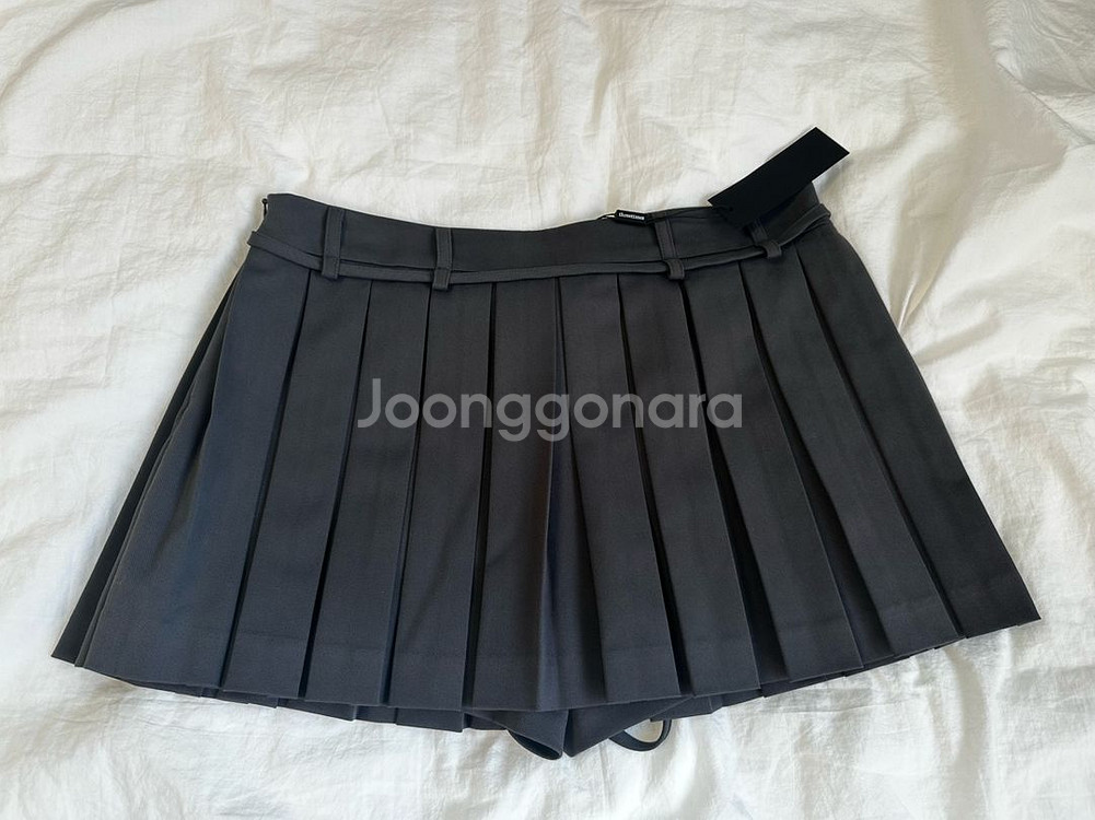 쓰리타임즈 치어리 스커트 그레이 M (새상품)--4