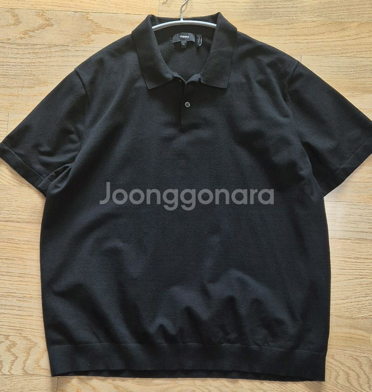 띠어리 고리스 반팔 카라니트티--2