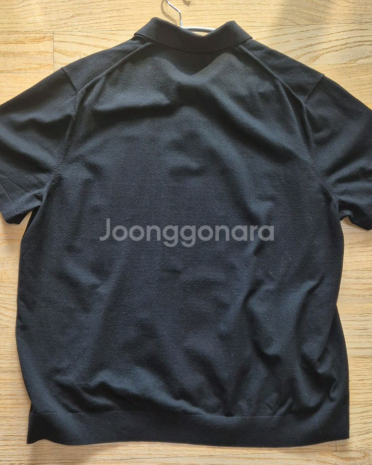 띠어리 고리스 반팔 카라니트티--3