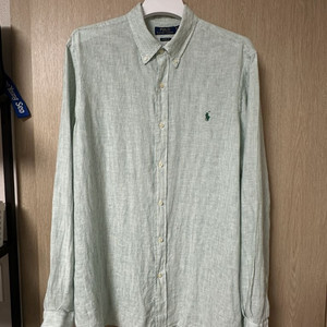 폴로/25ss 스트라이프 린넨 셔츠/XL