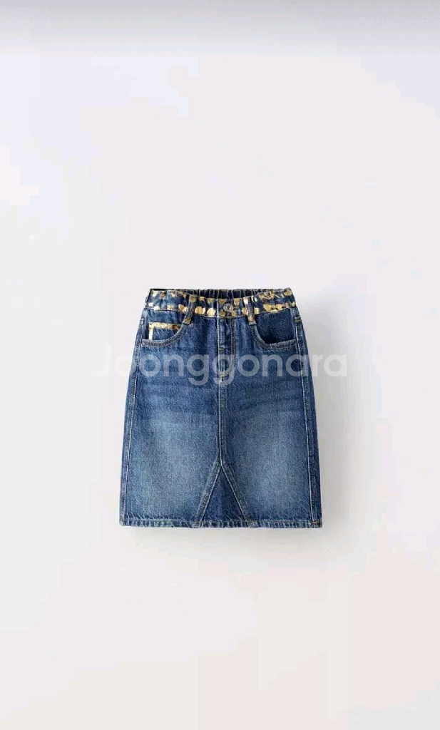 자라키즈 미디데님 스커트 5-6y 새상품--0