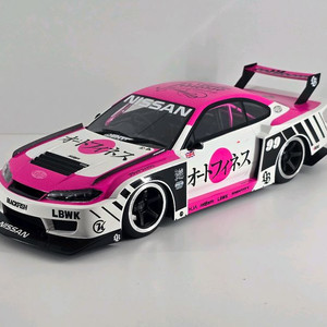 1:18 TSM S15 실비아 슈퍼실루엣 레진모델