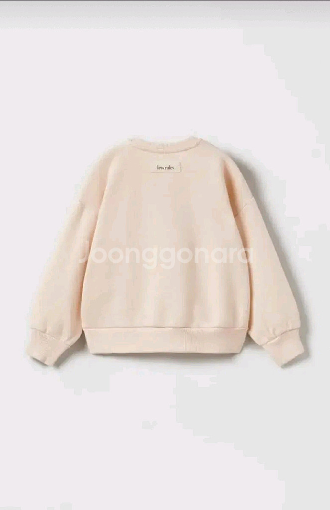 자라키즈 하트 스웨트셔츠 4-5y 새상품--1