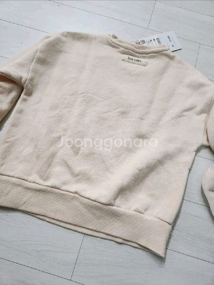 자라키즈 하트 스웨트셔츠 4-5y 새상품--6