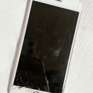 아이폰 6S 로즈골드 액정 파손 64기가