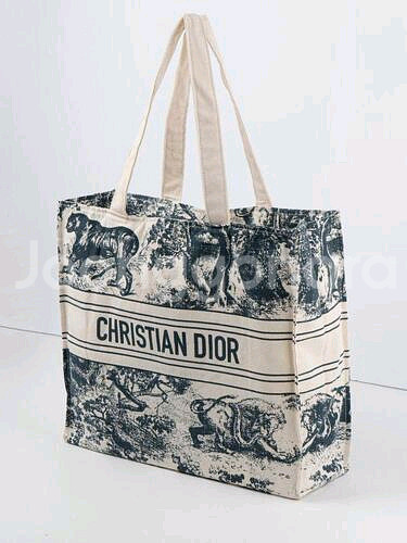 정품 디올뷰티 디올리비에라 에코백 캔버스백--0