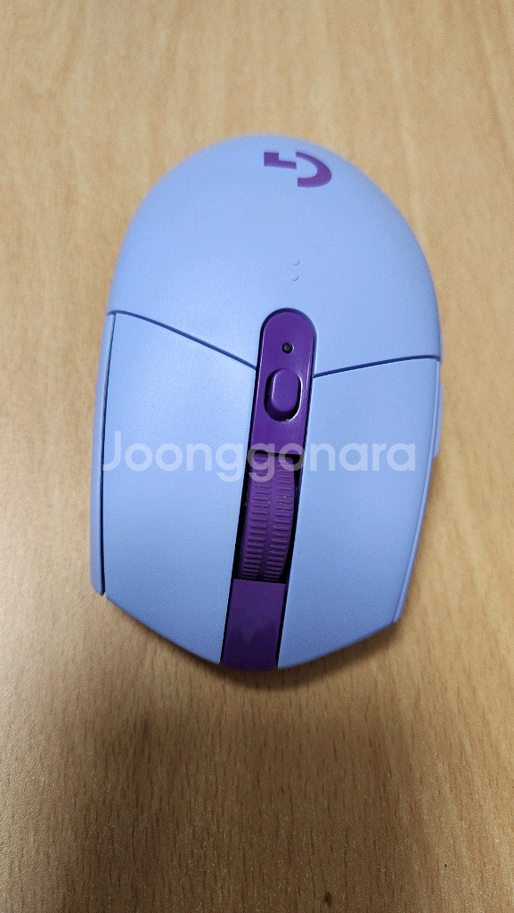 로지텍 G304 라일락+그립테이프--0