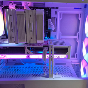 9800X3D 5080 화이트 게이밍 데스크탑