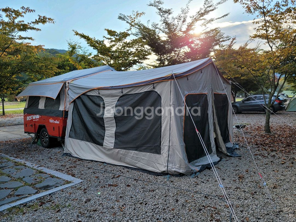 캠핑 트레일러 신화 NX4 급매요--2