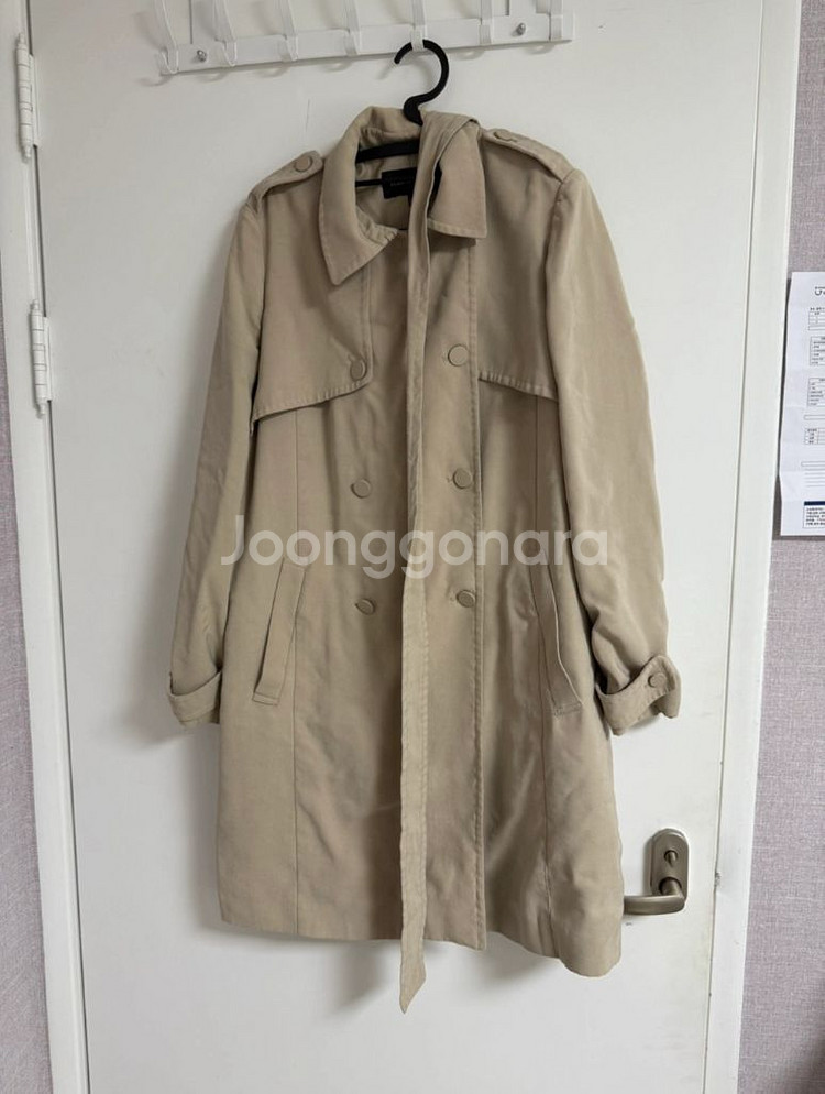 플라스틱 아일랜드 트렌치코트 S--0