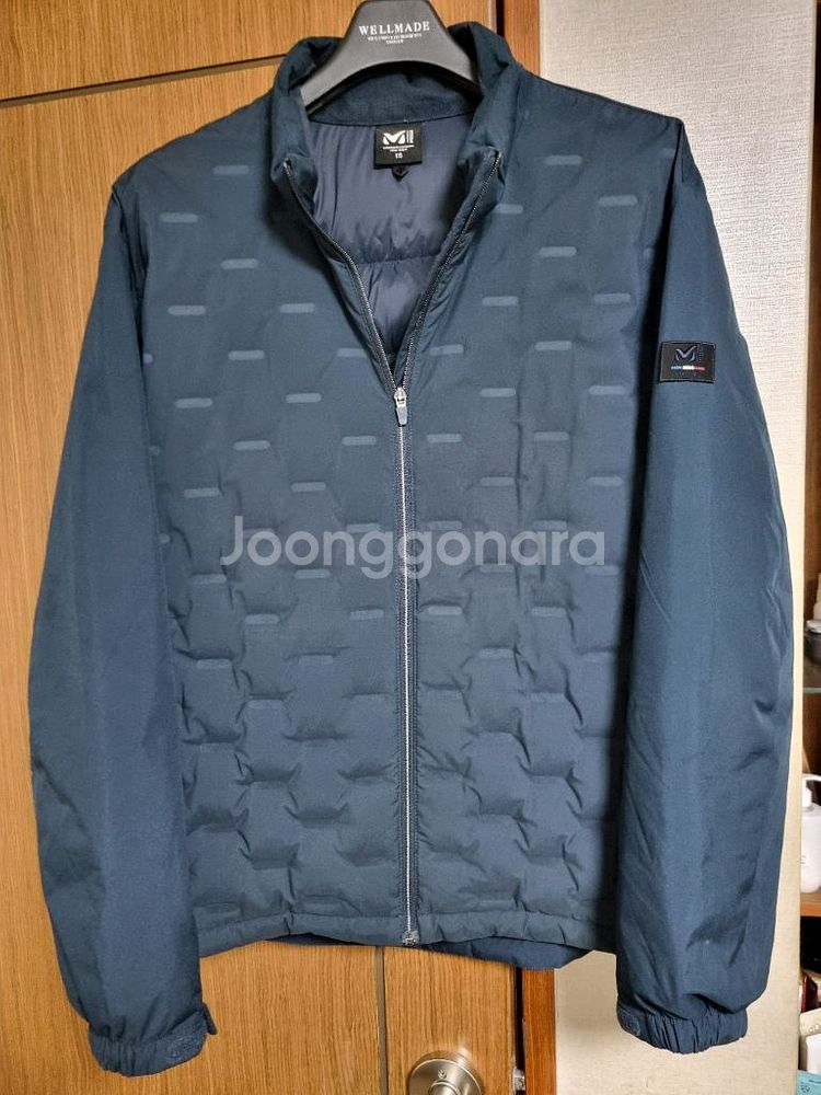 밀레 경량패딩 115사이즈 네이비 택포 5만원 상태굿--0