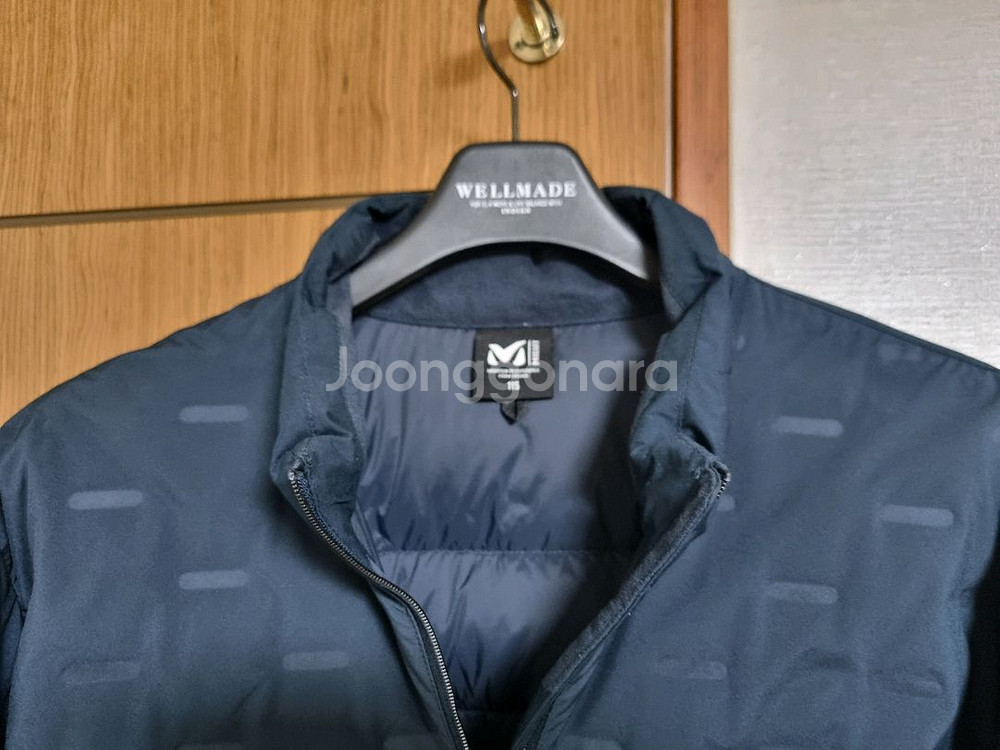 밀레 경량패딩 115사이즈 네이비 택포 5만원 상태굿--1