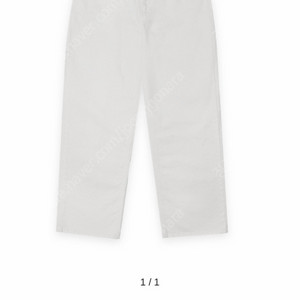 바이무드 시그니처팬츠 화이트 s