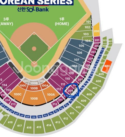 [3차전] 한국시리즈 LG vs 한화 1루 내야지정석A--0