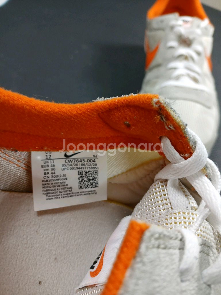 나이키 챌린저 OG 라이트 본 오렌지 270~ 300(--1