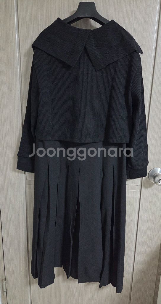 SJSJ 벨티드 플리츠 드레스 55 랑방 마인 타임--7