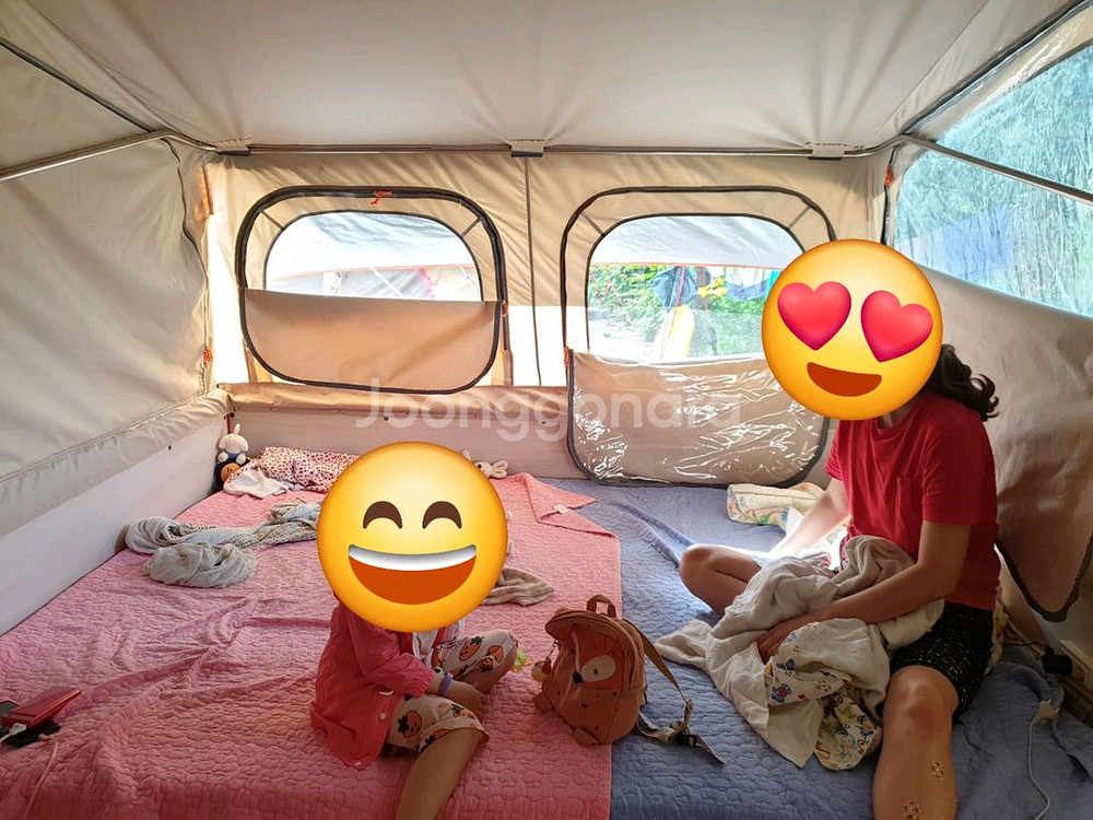 캠핑 트레일러 신화 NX4 급매요--6