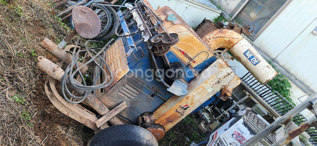 경운기 탈곡기 나락 벼 보리 타작 수확 포니휠 포니 휠--0