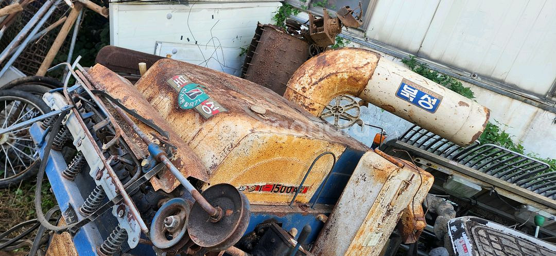 경운기 탈곡기 나락 벼 보리 타작 수확 포니휠 포니 휠--3