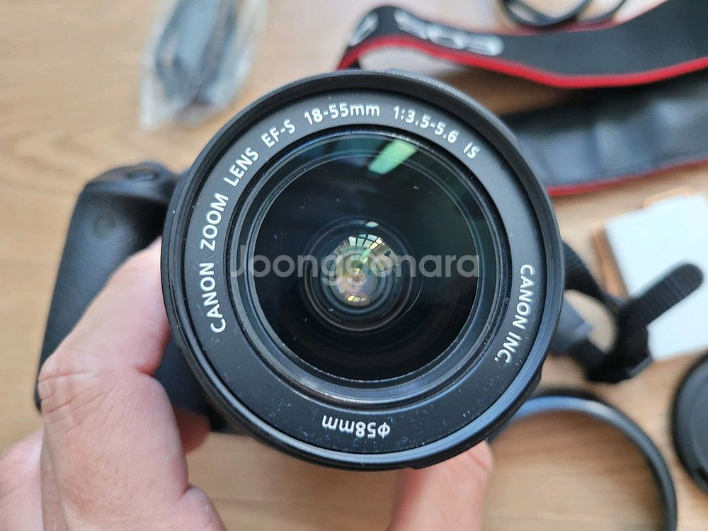 캐논 550d + 18-55mm is 렌즈--2