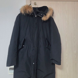 S급 지오다노 다운 하프 롱패딩 100