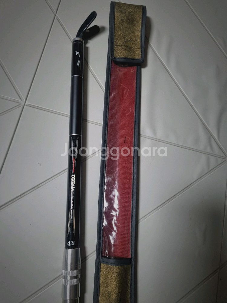 (찌 및 채비포함) 자수정드림리미티드 28칸 낚시대--3