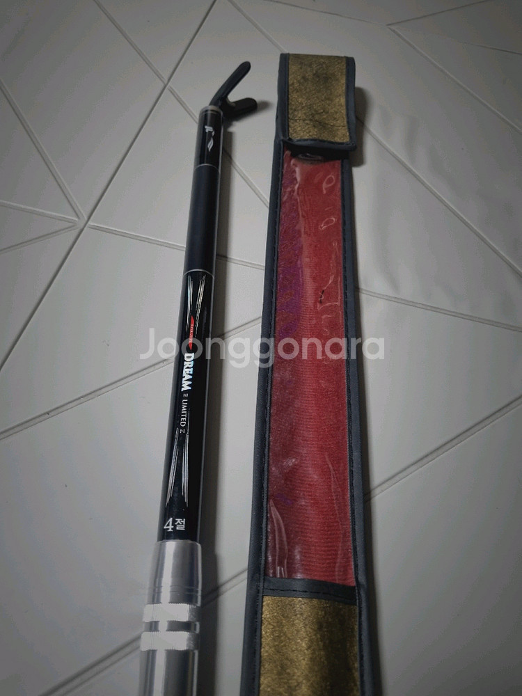 (찌 및 채비포함) 자수정드림리미티드 28칸 낚시대--2