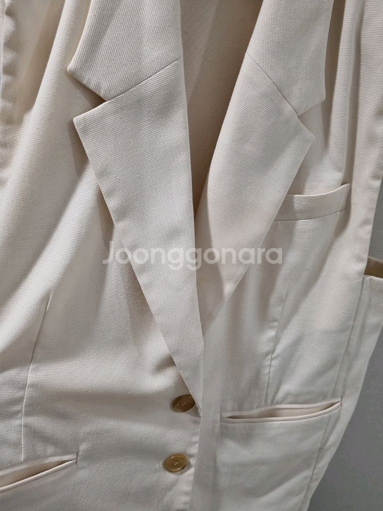 럭키슈에뜨 아이보리 베스트 조끼 22~23ss--3