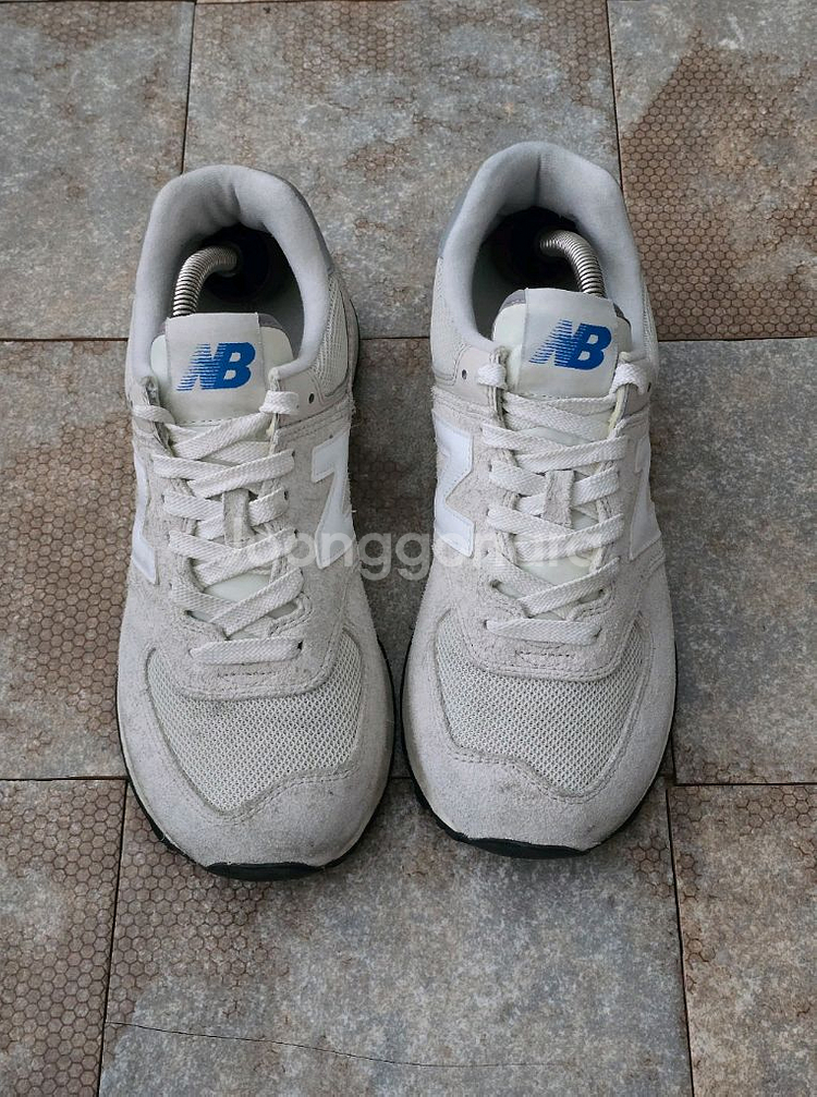 (250)뉴발란스 574 아이보리 스니커즈 운동화--0