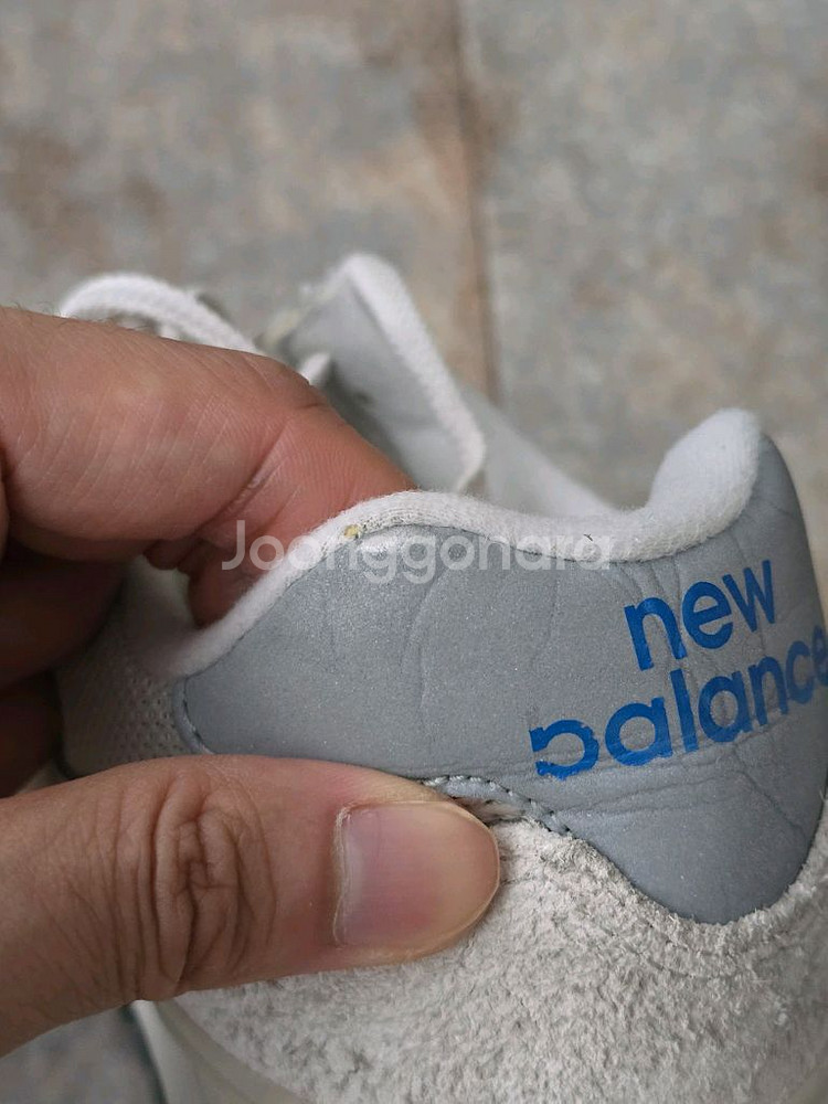 (250)뉴발란스 574 아이보리 스니커즈 운동화--8