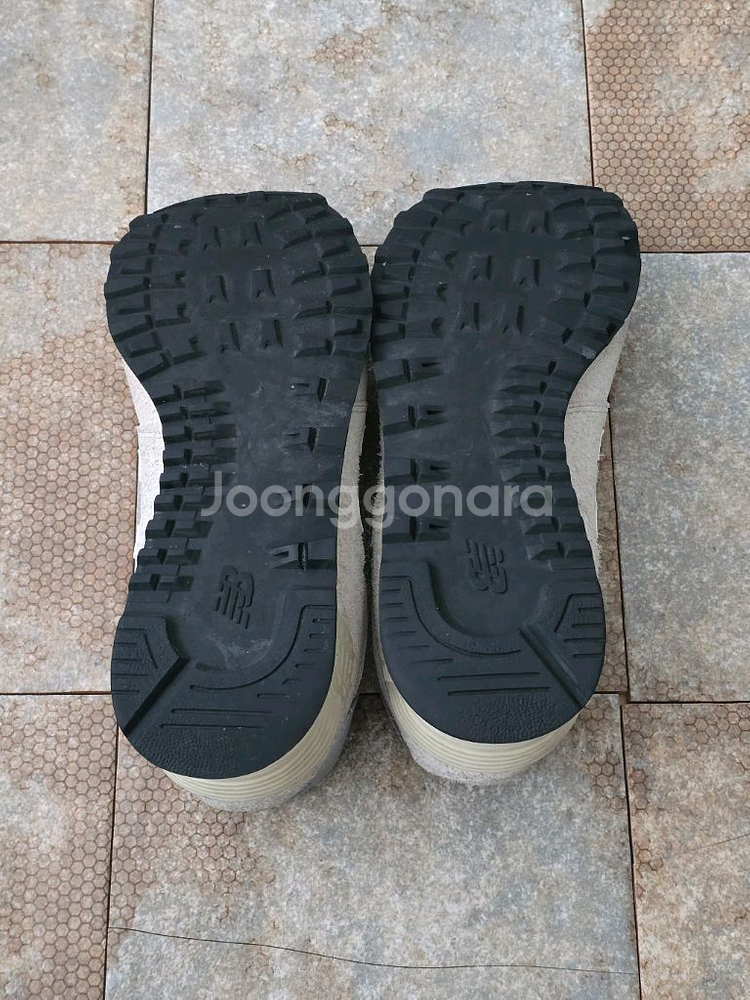 (250)뉴발란스 574 아이보리 스니커즈 운동화--9